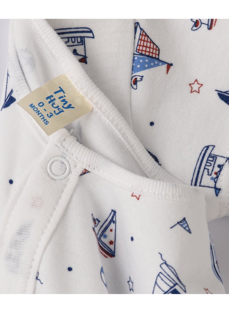 Tiny Hug BABY BOYS ROMPER - Image 4